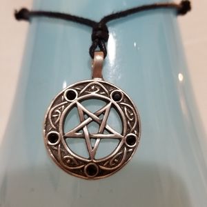 Gothic alchemy pendant